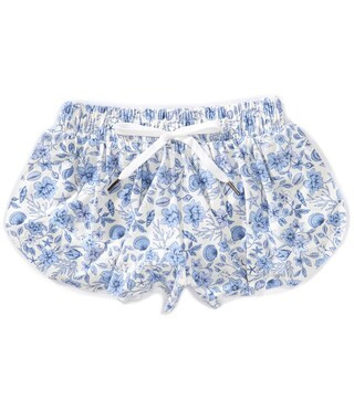 GB Big Girls 7-16 Active Mid-Rise Seashells Bloom Flippy Shorts | Dillard's | Dillard's