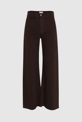 PETITE Penny High Rise Wide Leg Jean - Mocha | Pistola Denim