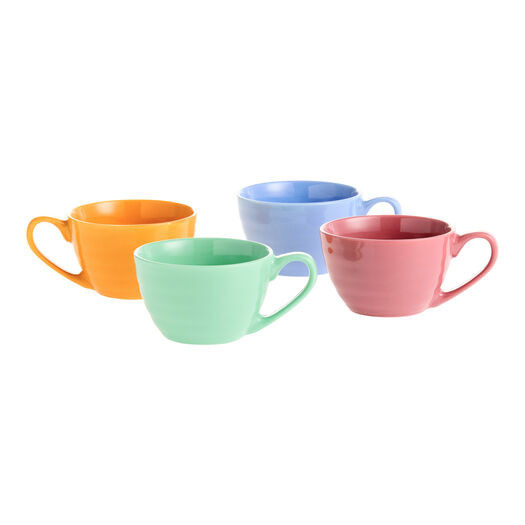 Dopamine Glossy Ceramic Espresso Mug Set of 4 by World Market | World Market
