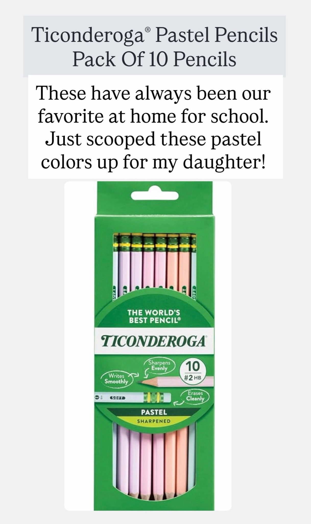 Pencils for school

#LTKKids