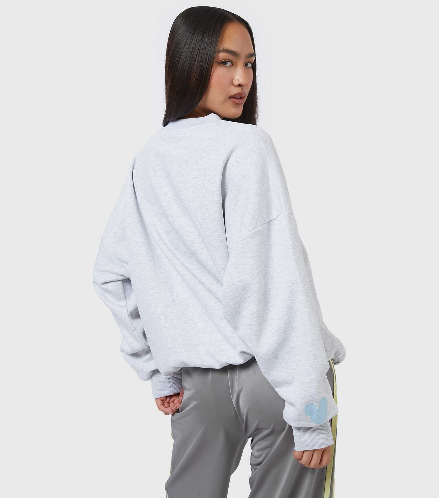 Skinnydip Grey Disney Mickey Gingham Sweatshirt | New Look | New Look (UK)