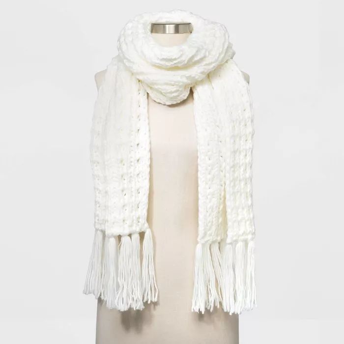 Women's Hand Knit Scarf - Universal Thread™ | Target