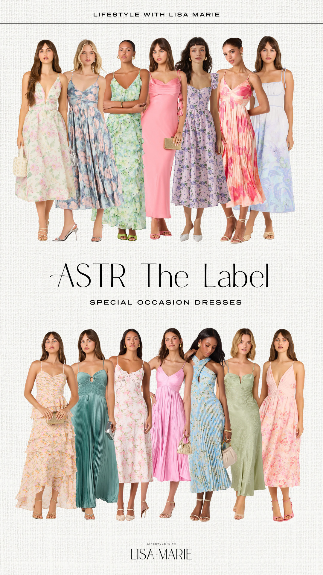 ASTR the Label dresses for special occasions, summer weddings and romantic events! Silk, satin, pastel and floral print midi and maxi dresses. Feminine and flattering dresses for moms. Summer dresses for showers, vacations, weddings and ceremonies.

#LTKSeasonal #LTKPetite #LTKWedding