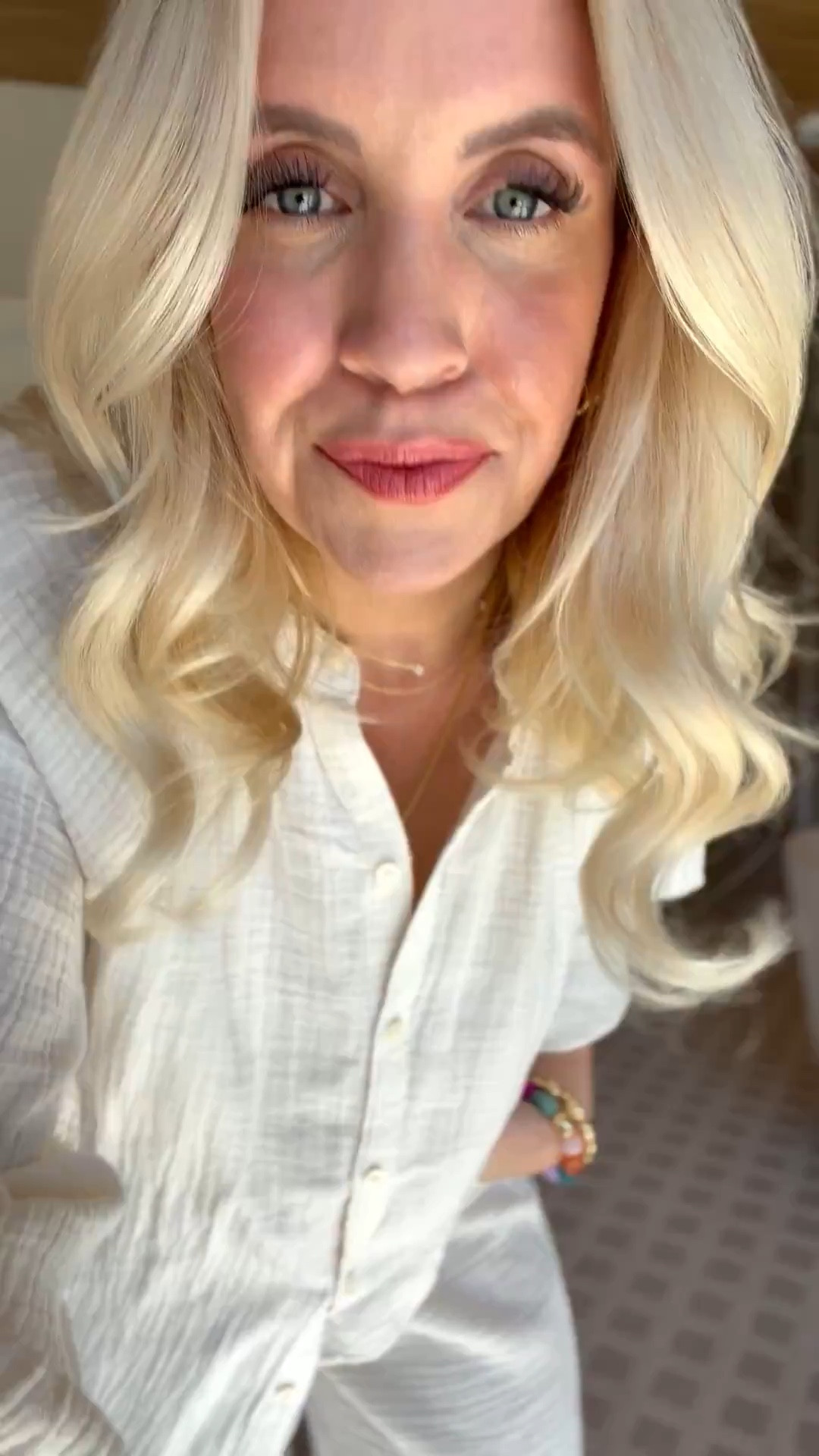 This gauze set is on sale today! $19 for the top and $21 for the bottoms! 

#LTKootd #LTKgrwm #LTKmomlife