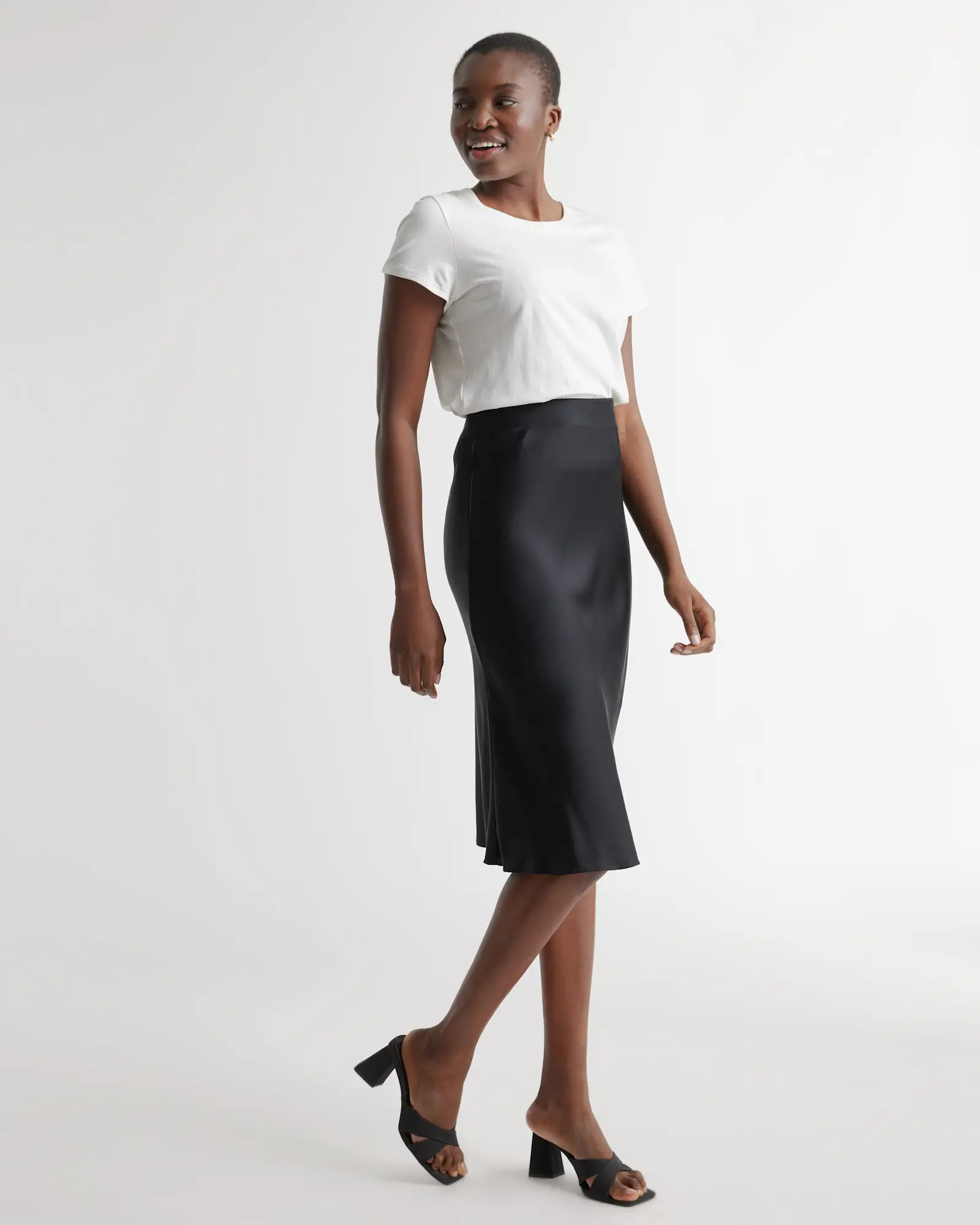 100% Washable Silk Skirt | Quince