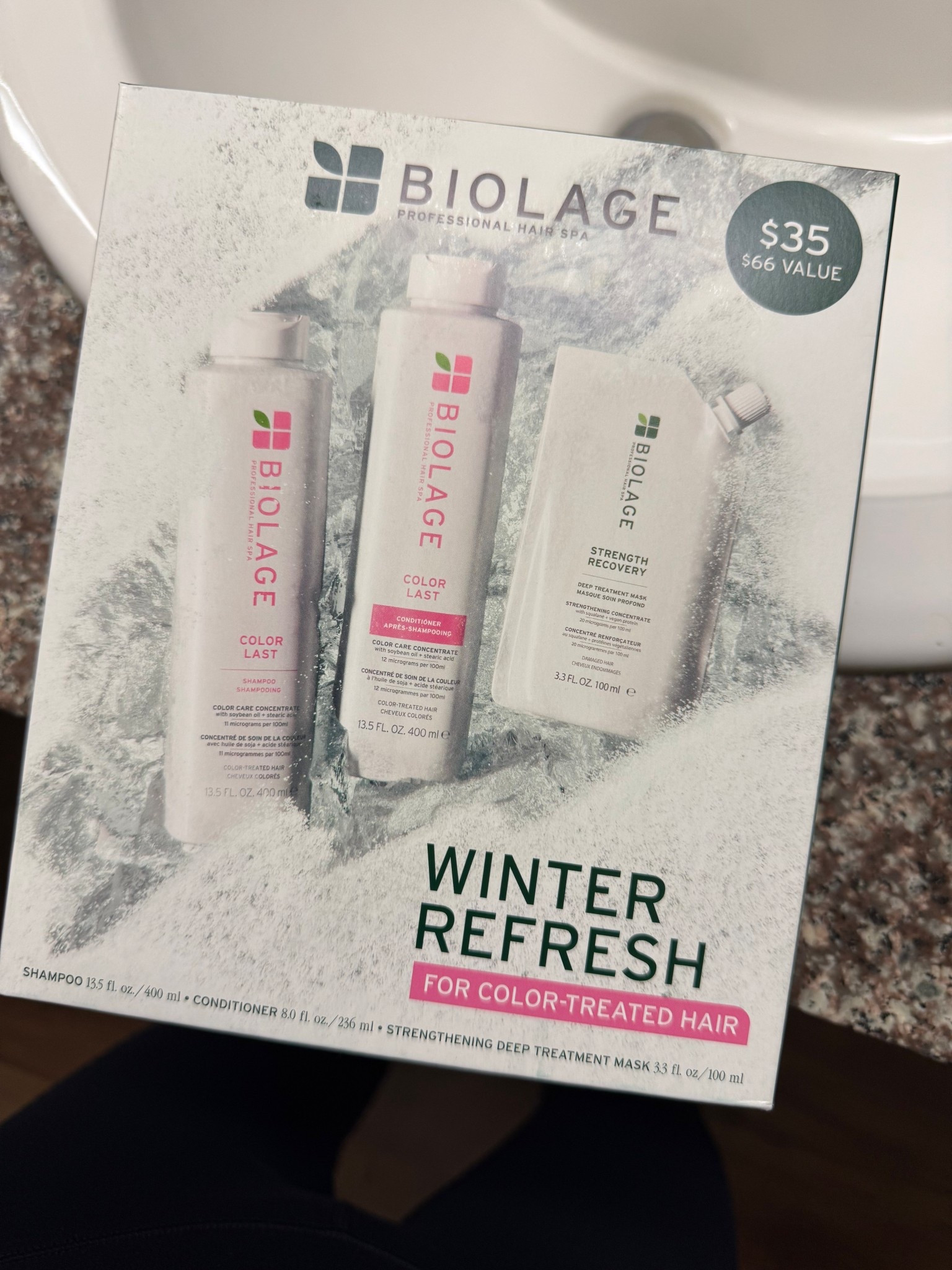 The best shampoo + conditioner for color treated hair! In this cute little gift set both for only $35 and a hair mask!! #ulta #biolage #deal 

#LTKSeasonal #LTKBeauty #LTKFindsUnder50