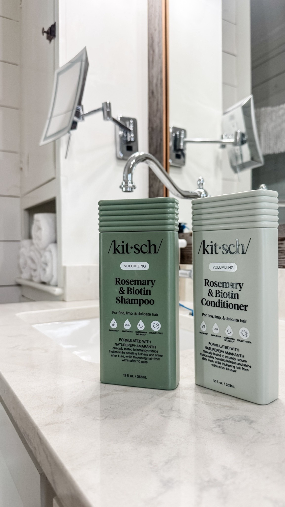 I absolutely love these Kitsch rosemary and biotin shampoo and conditioners! 

Hair products, hair essentials, shampoo, conditioner, Amazon, Amazon beauty, beauty essentials, hair health, hair care

#LTKBeauty #LTKselfcare