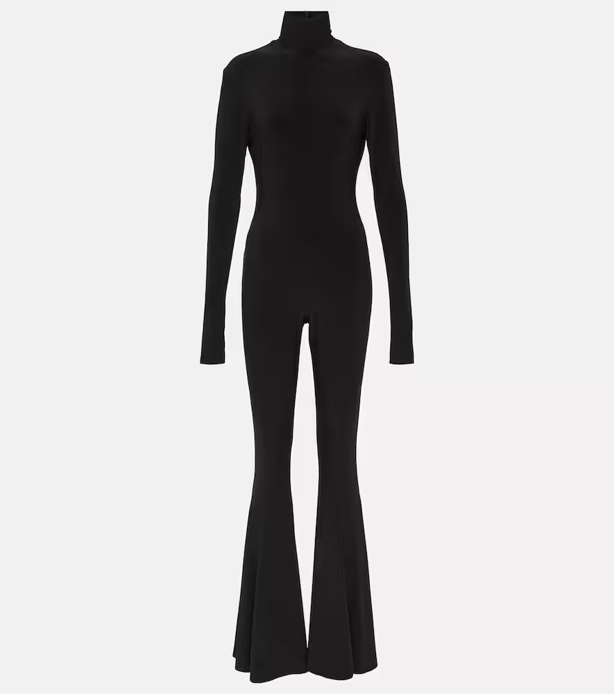 Norma Kamali Turtleneck flared jumpsuit | Mytheresa (US/CA)