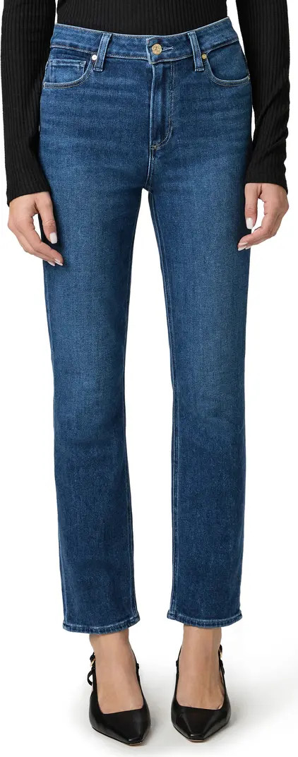 Cindy High Waist Ankle Straight Leg Jeans | Nordstrom