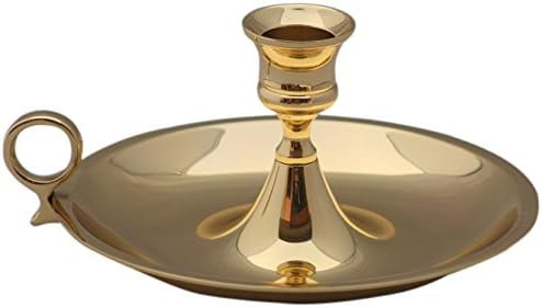 Brass & Silver Traditions Maid's Chamberstick | Amazon (US)