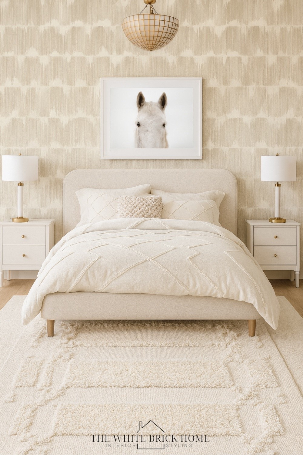 Soft layers of cream, brass, and texture create a cozy bedroom that feels sophisticated and timeless. 

Teen Girl, teen bedroom, teen girl room, teen bedroom design, girls room wallpaper, girls room wall art, girls room lamp, girls room bedding, girls room rug, boho bedroom, girls room decor, Capiz lighting, girls room design, girls room lamp, girls room wall art horse, girls room bedroom idea, home decor, bedroom design, teen bedroom, girls room theme, pottery barn teen, Anthropologie, Wayfair, Serena and Lily 

#LTKHome #LTKHoliday #LTKSaleAlert