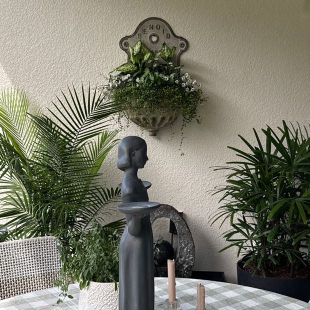 Reproduction of Vintage Wall Water Fountain | Antique Farm House