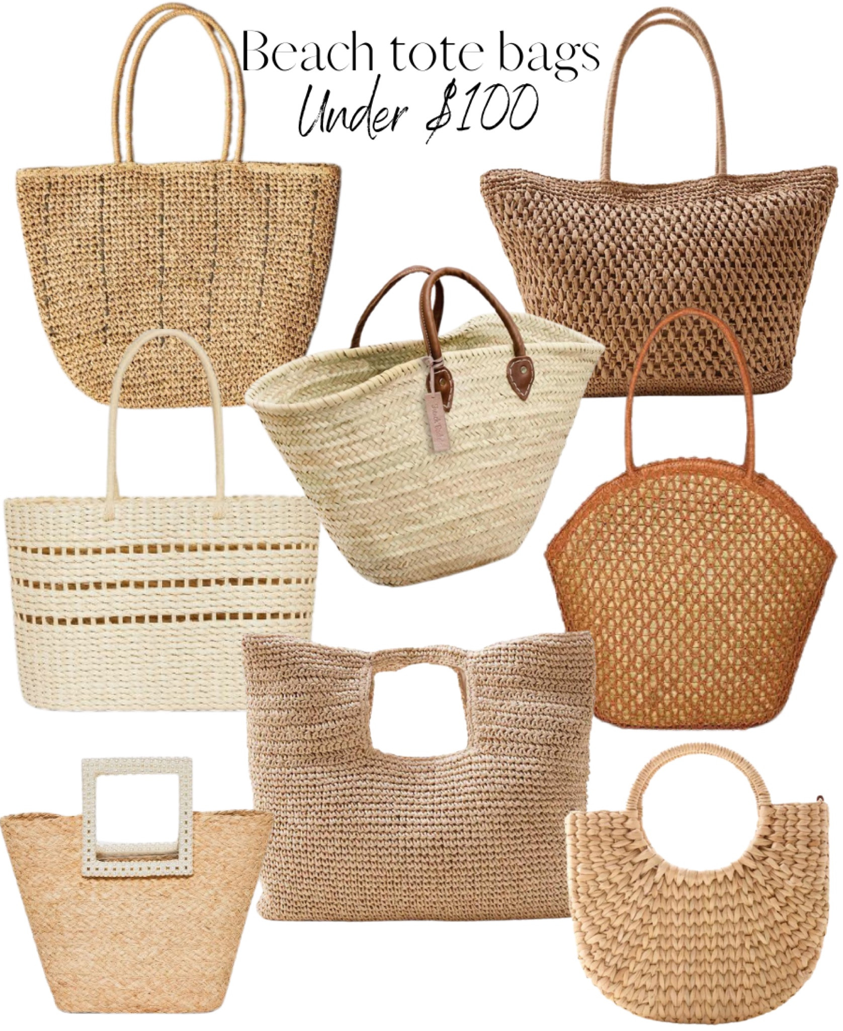 Large straw beach bags— A summer essential! All are under $100 many under $50! 

Beach bag
summer bag
Straw bag
Tote bag
Handbag
Spring style 
Resort style
Summer Sale
Spring sale
Easter 
Vacation style
Travel style
Abercrombie 
Target 
Zara 
H&M



#LTKsalealert #LTKstyletip #LTKFind