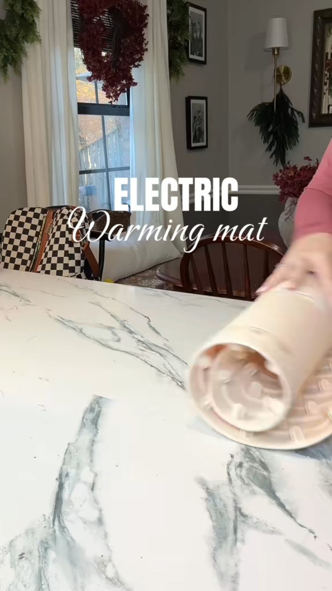 No more cold food at gatherings. This warming mat does so much more than keep food warm it can be used to soften butter, Ethan meat, proof bread, keep a baby bottle warm. Great tool to have for thanksgiving, Christmas, parties, gatherings, or just in general. 

#LTKHome #LTKParties #LTKHoliday