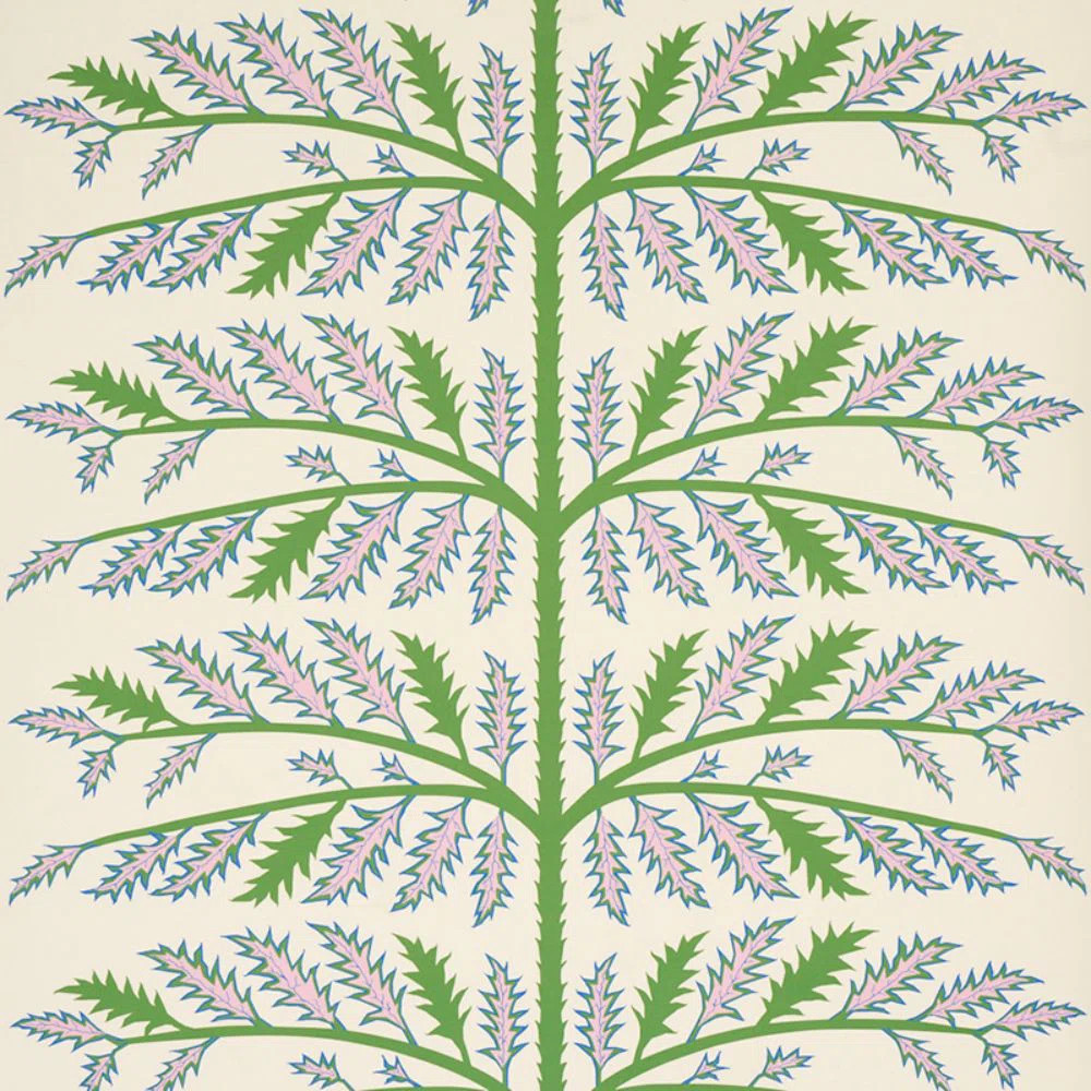 Schumacher x Neisha Crosland Thistle Wallpaper | Perigold