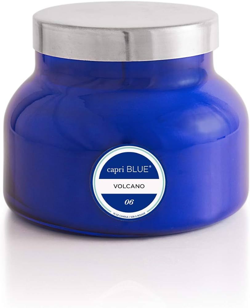 Capri Blue Volcano Scented Candle - Blue Signature Jar Candle - Luxury Aromatherapy Candle-Glass ... | Amazon (US)