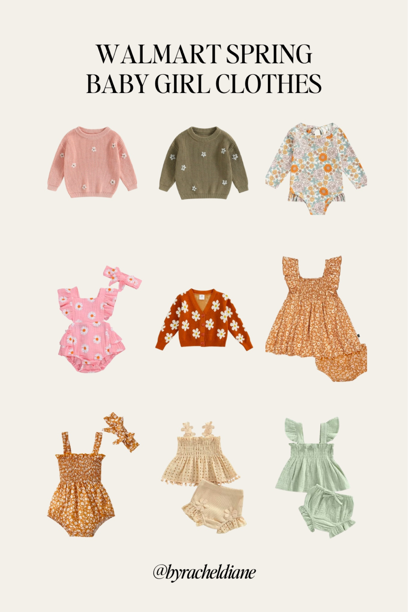 Shop new Spring arrivals for baby girl outfits! These are so cute! 

#LTKbaby #LTKfamily #LTKSpringSale