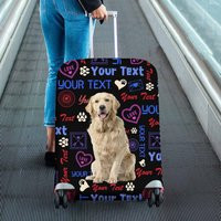 Custom Luggage Covers With Photo Personalized Name Suitcase Wrap Protector Travel Bag Gifts For Travelers | Etsy (US)
