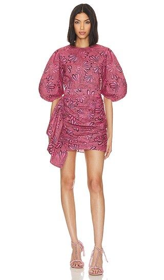 Pia Mini Dress in Neon Pink Paraiso | Revolve Clothing (Global)