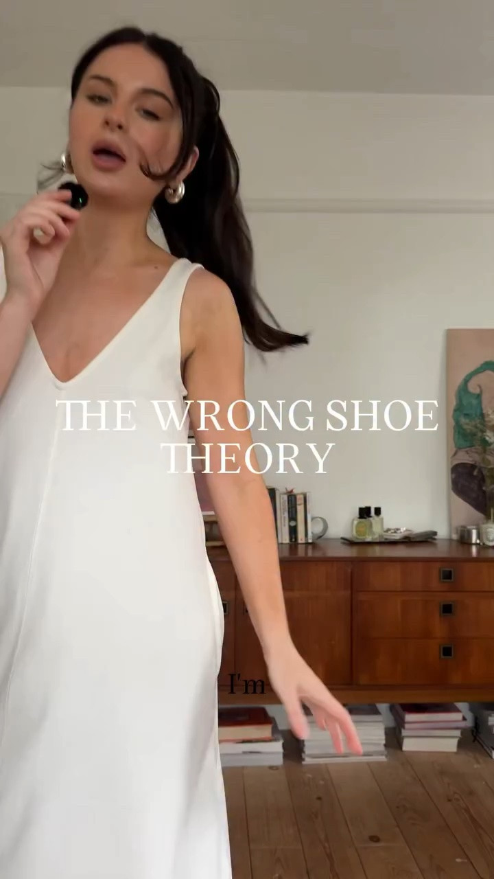 The wrong shoe theory is a rule I live by 

(Sorry the ending is missing idk what happened but didn’t want to miss a Friday xoxox) 

#stylingtips #wrongshoetheory #outfitinspo #ootdreel #grwmoutfit