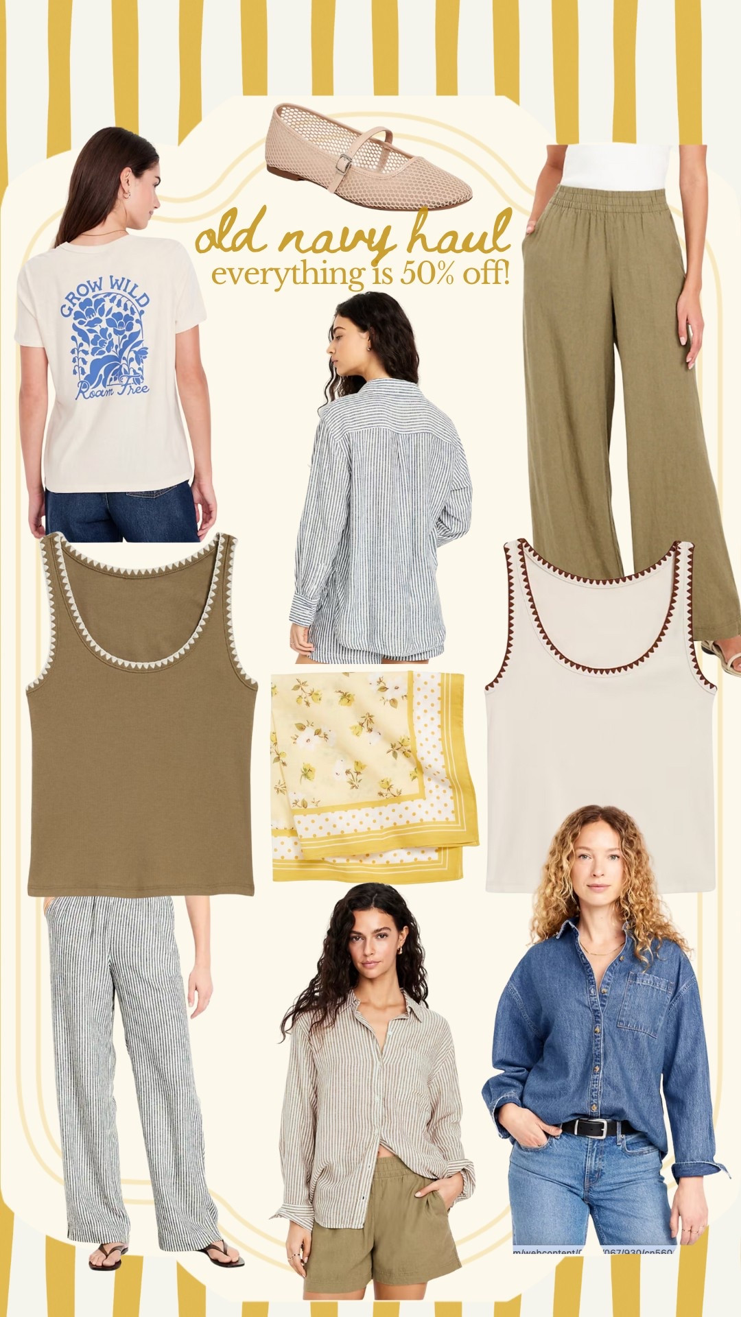 Cozy cottage summer wardrobe all 50% off at old navy right now!! As a card holder the entire store is 50% off right now! #LTKSpringSale

#LTKSaleAlert #LTKSeasonal