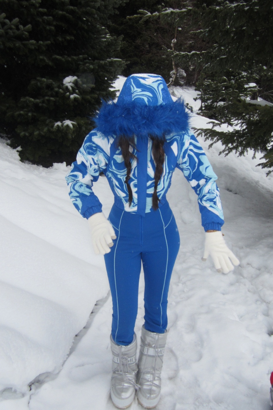 Faux Fur Hood Asos One Piece Ski Suit EloiseFouladgar On LTK