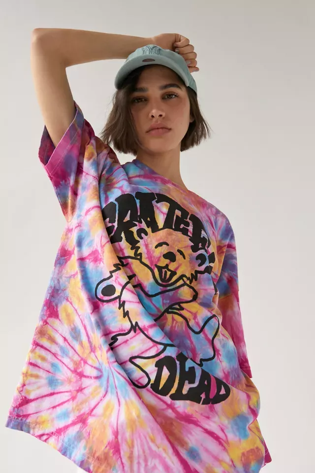 Grateful Dead Tee Dress Tie-Dye