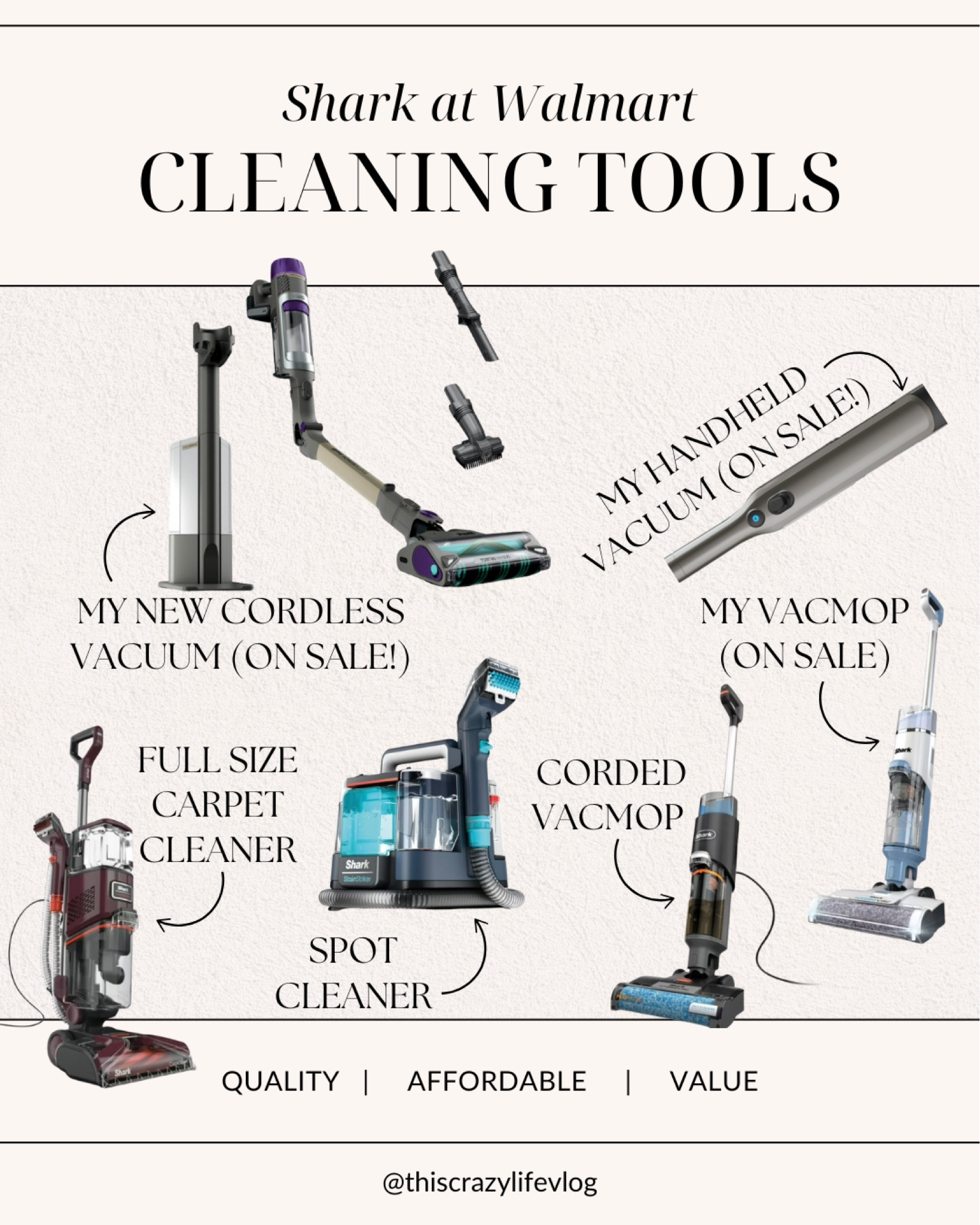 Y’all have seen me using Shark products for yearssss… and I’m not stopping now 😂 @walmart has all the Shark products & always has deals & offers them at a great value! #walmartpartner   Most of these items are currently on sale, which makes it a great time to upgrade your cleaning game! Linking all my faves below!!

#walmartmusthaves #walmart #walmarthome #walmartfinds #cleaning

#LTKHome #LTKSaleAlert #LTKFamily