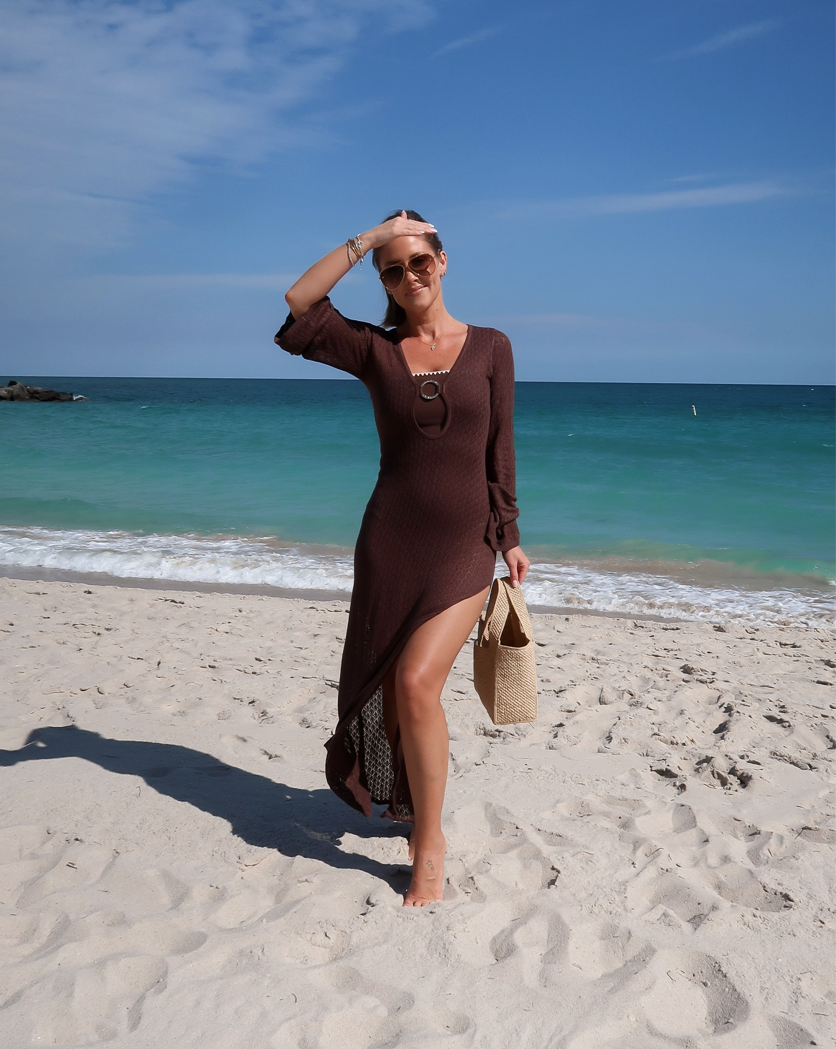 25% off through the weekend (copy the code when you click an item below)! XS coverup / XS swimsuit (technically one size down for me!) 

#LTKSpringSale #LTKSaleAlert #LTKSwim