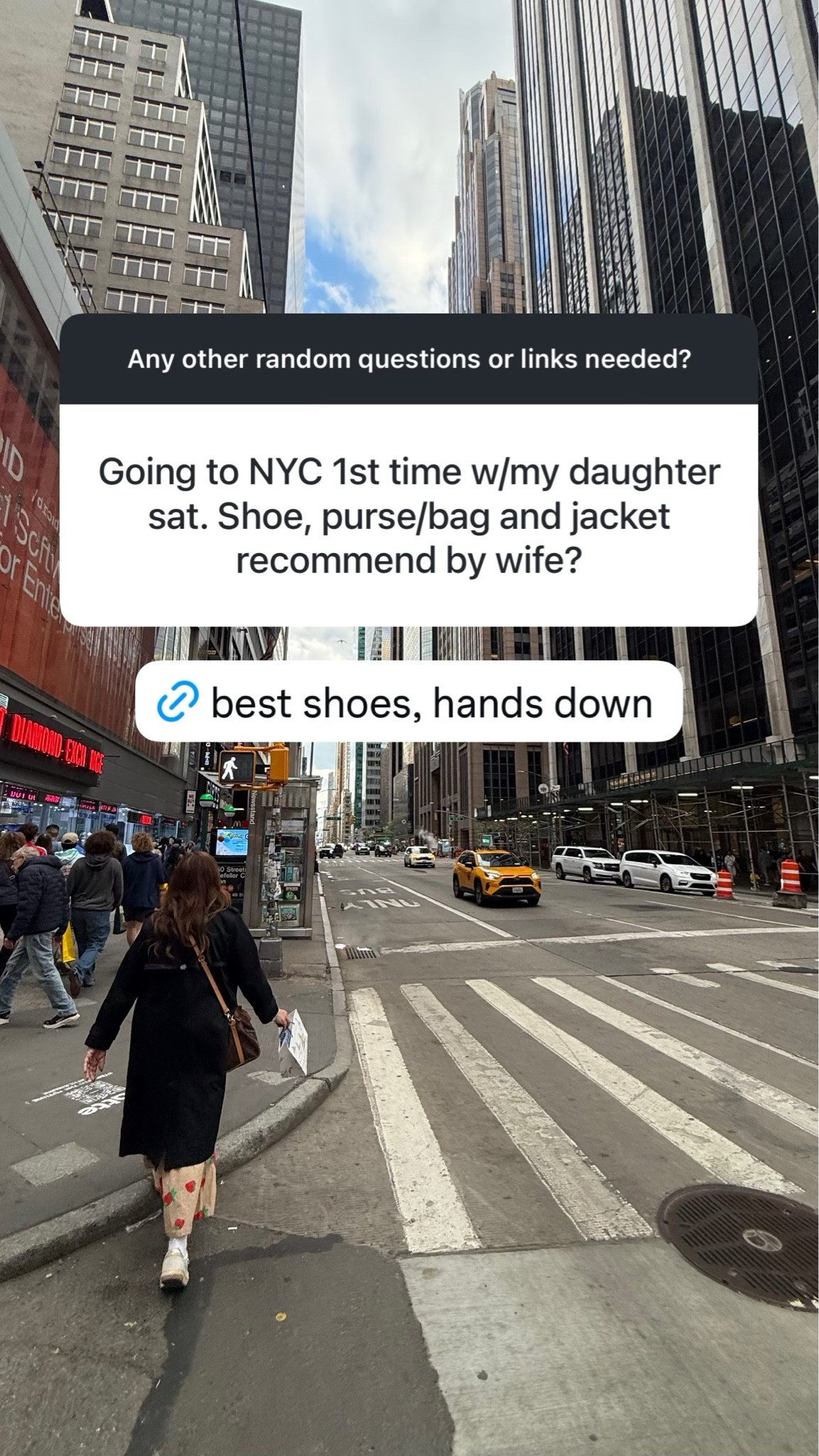 These shoes are a must-have if you’re doing a lot of walking!

Travel essentials, NYC ootd, sneakers, comfortable shoes

#LTKSeasonal #LTKTravel #LTKActive