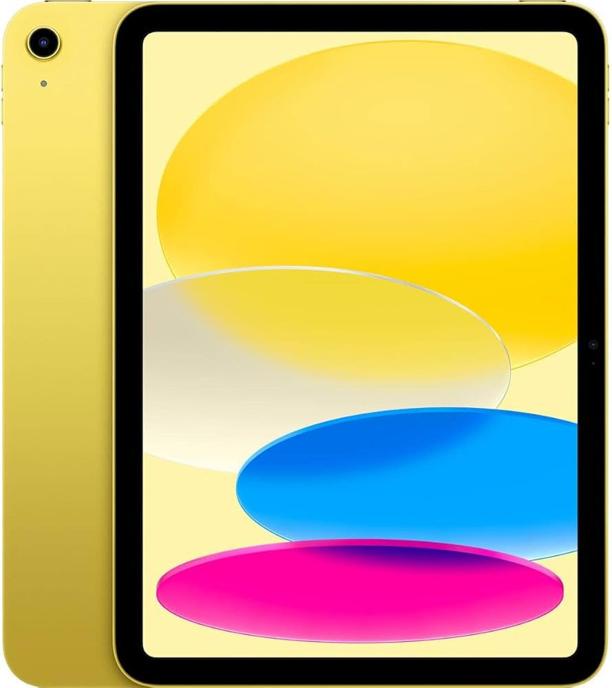 Apple iPad (10th Generation) 10.9-inch, Wi-Fi 6, 12MP Back Camera, Touch ID + 1 Year Limited Warr... | Amazon (US)
