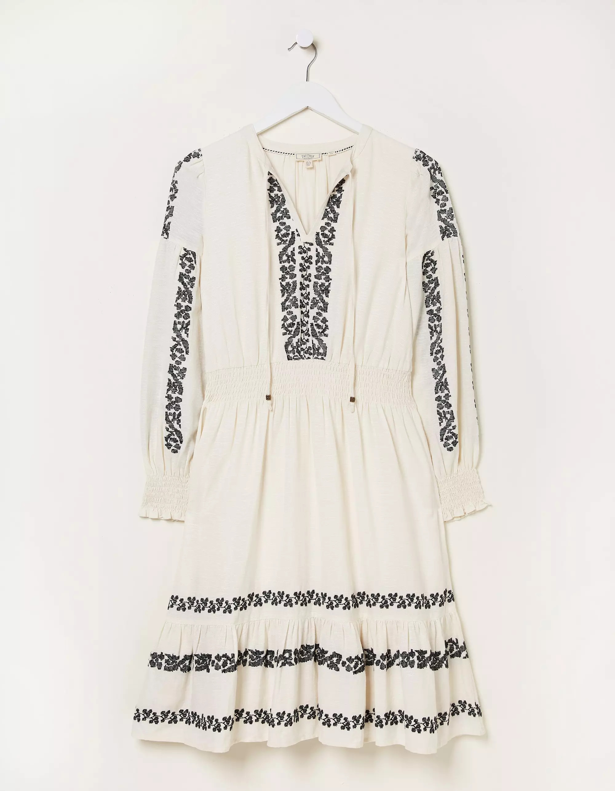 Devin Embroidered Dress | Fat Face (UK&IE)