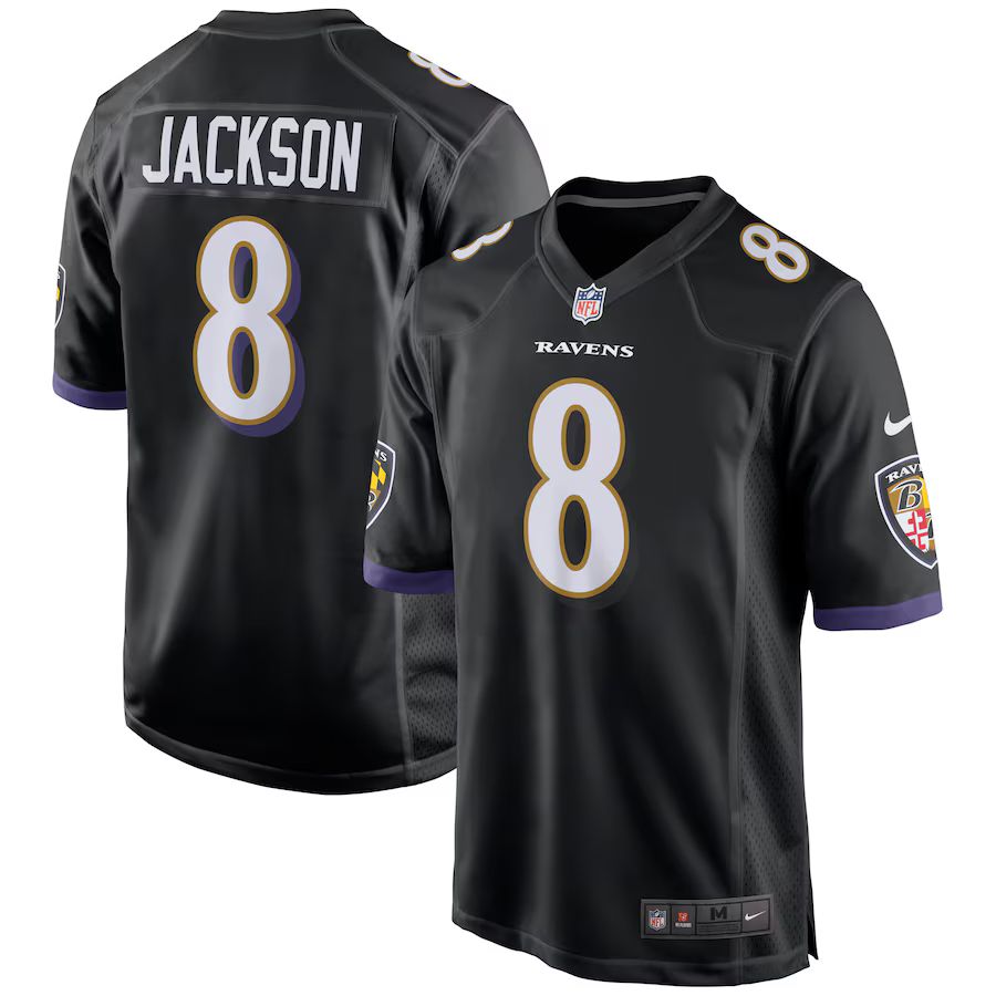 Lamar Jackson Baltimore Ravens Nike Game Jersey - Black | Fanatics