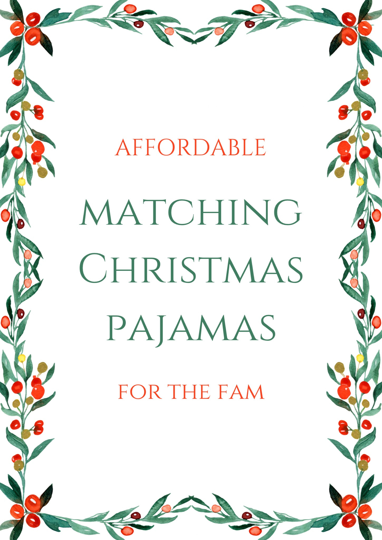 CHRISTMAS PJS FOR YOUR FAMILY!

#LTKFamily #LTKStyleTip #LTKSeasonal