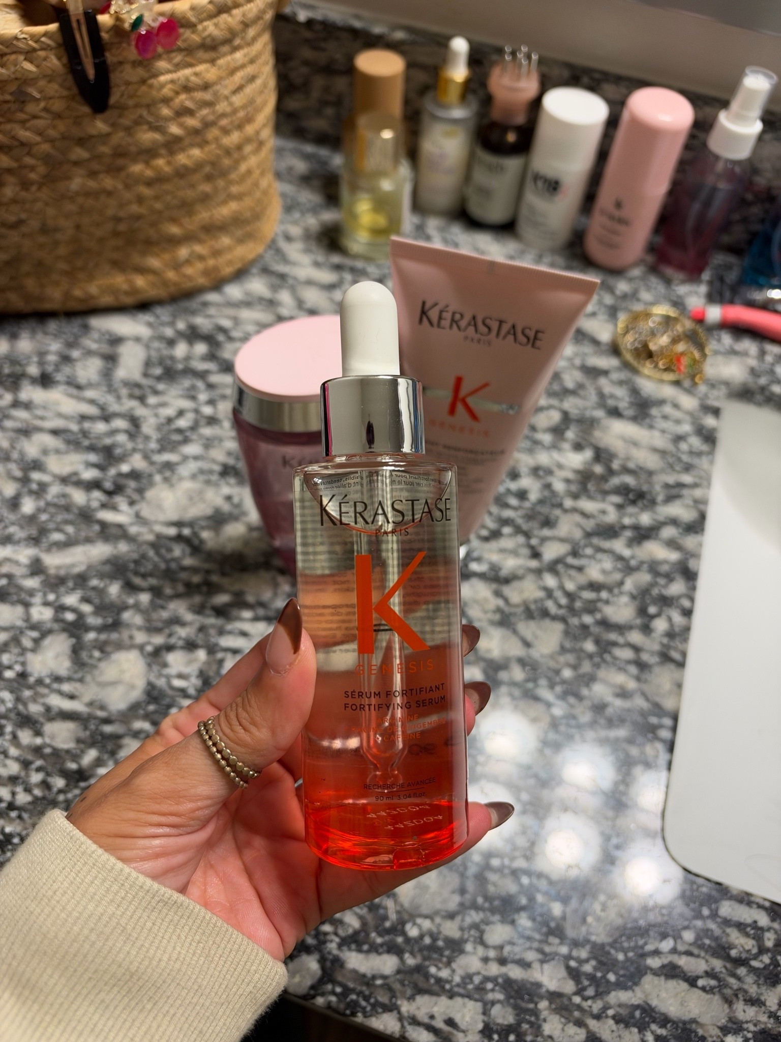 This serum is about to change my hair completely @Sephora