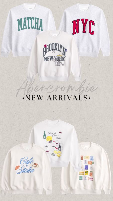 Abercrombie sweatshirts on sale with code SOMETHINGNEW
#abercrombie

#LTKstyletip #LTKsalealert