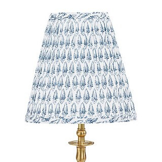Isla Block Print Pleated Buffet Shade | Ballard Designs, Inc.