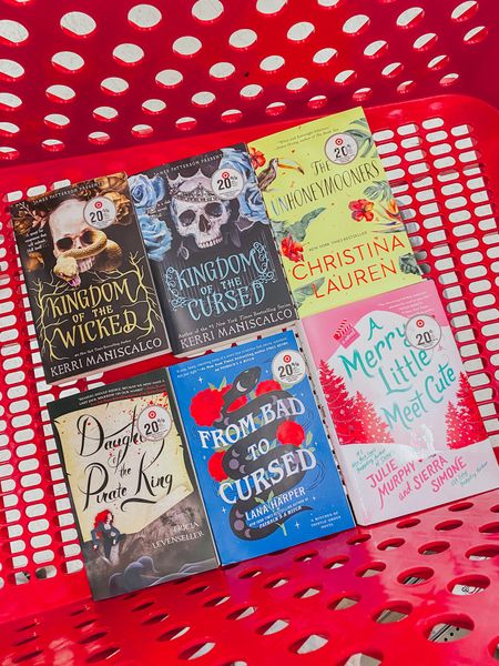 Target Book Shopping! 📚🎯 With the Target sale going on right now. I couldn’t resist to make several trips and pick up new books and ones I’ve had on my radar that I wanted to buy. 📖 I love book buying and it makes it even better when there is a sale. 💸 Today was the last day and I had to go back for some last minute shopping. 🛍 A haul is coming soon of all the books I bought! 😂 What was the last book you bought at Target? 🤔