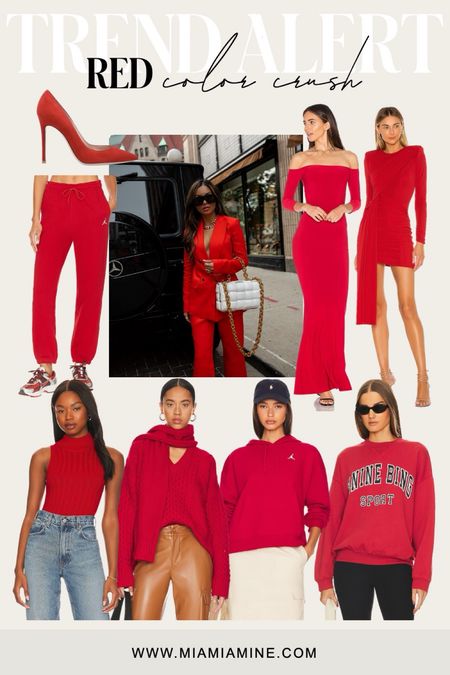 Red color trend / fall trends / fall outfit ideas
Nike red sweatshirt
Anine bing red sweatshirt
Red wedding guest dresses 
Red sweaters for fall 



#LTKstyletip #LTKfindsunder100 #LTKSeasonal