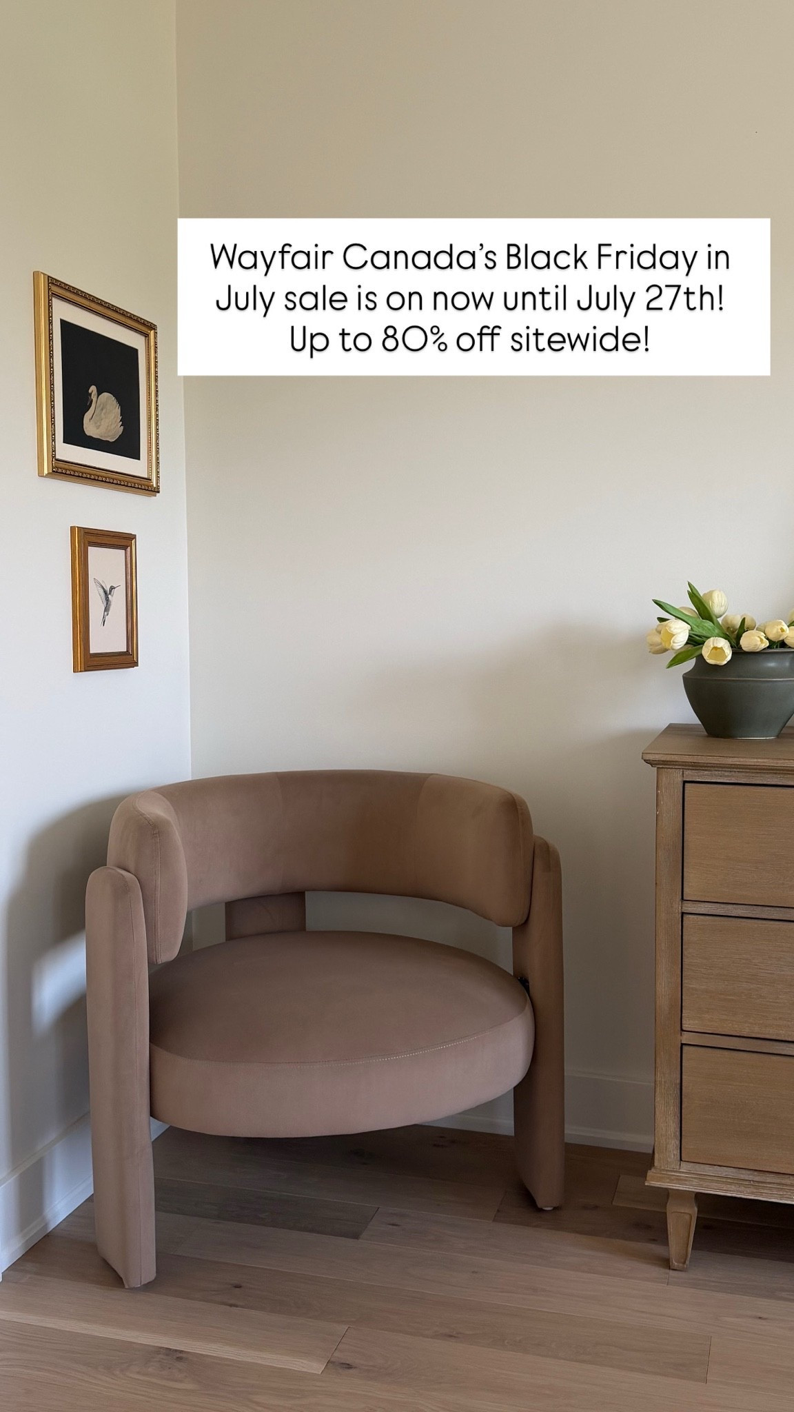 @Wayfair Canada’s Black Friday in July sale is on now until July 27th! Up to 80% off sitewide on all our faves!! 

#wayfaircapartner #wayfaircahome

#LTKcanada #LTKsummer #LTKsale