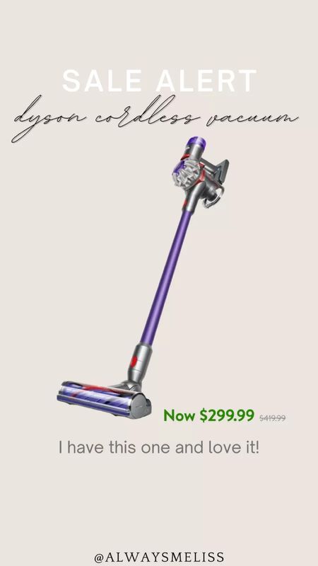Best cordless vacuum ever!! Also currently on sale. 

Dyson 
Walmart Sale
Home Cleaning 

#LTKhome