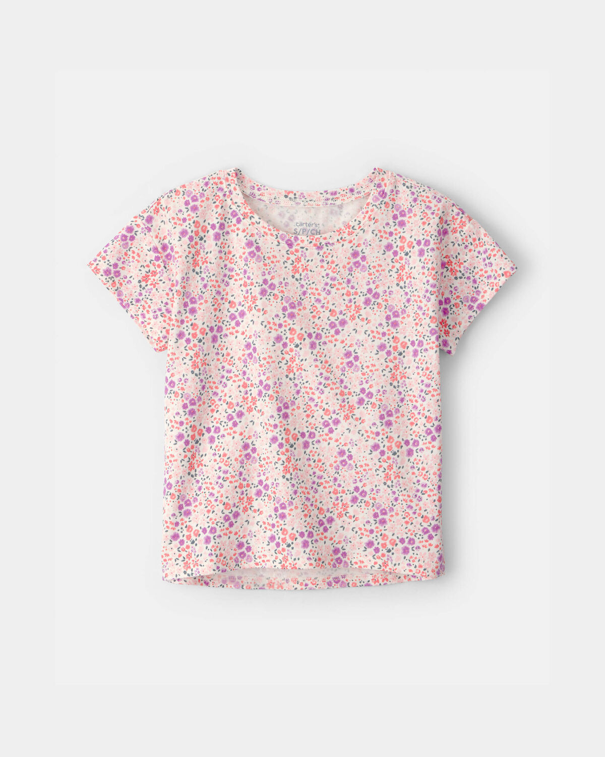 Girls Floral Top - Pink | Carter's Inc