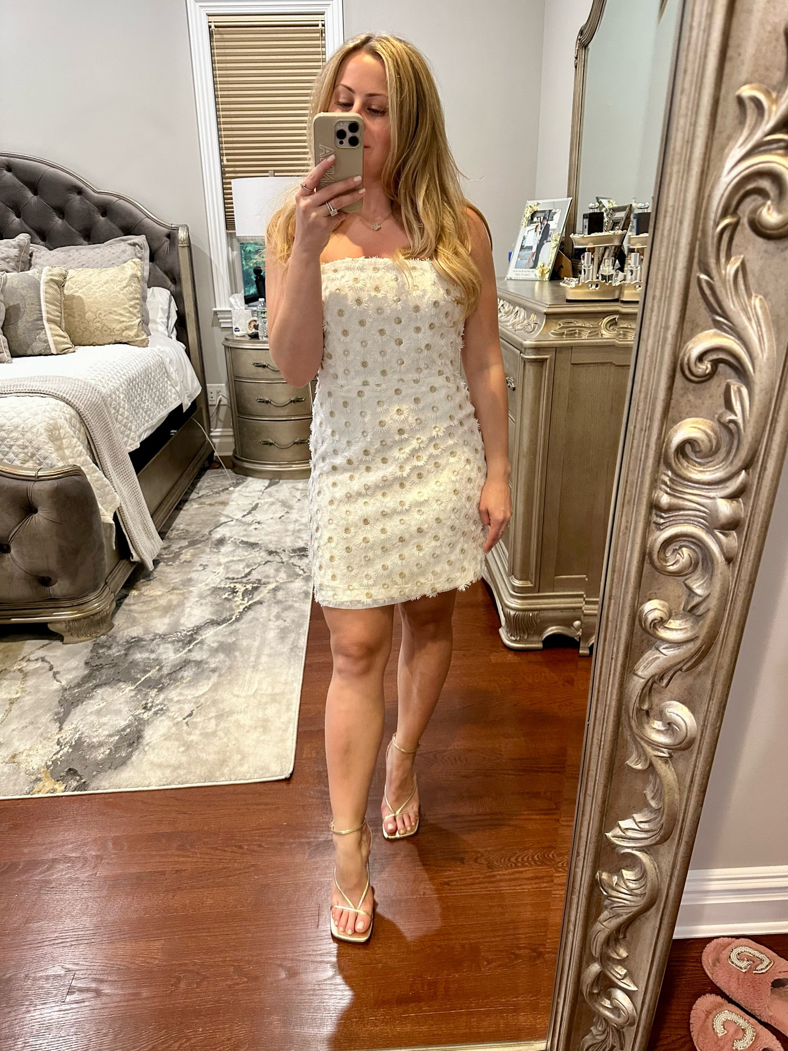 white party dress 🤍 

#LTKstyletip #LTKSeasonal #LTKunder100