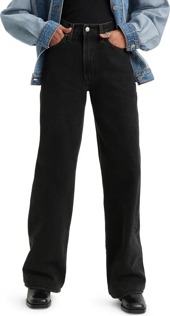 Ribcage High Waist Wide Leg Jeans | Nordstrom