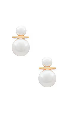 SHASHI Sydney Earrings in Gold from Revolve.com | Revolve Clothing (Global)