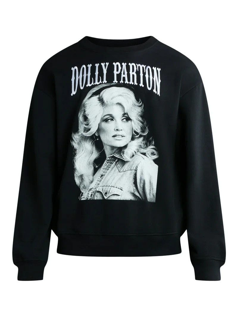Dolly Parton, Men's & Big Men's Graphic Sweatshirt, Sizes XS-3X | Walmart (US)