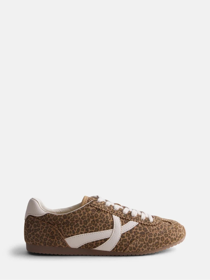 Scenario Women's Lace Up Low Profile Sneakers | Walmart (US)