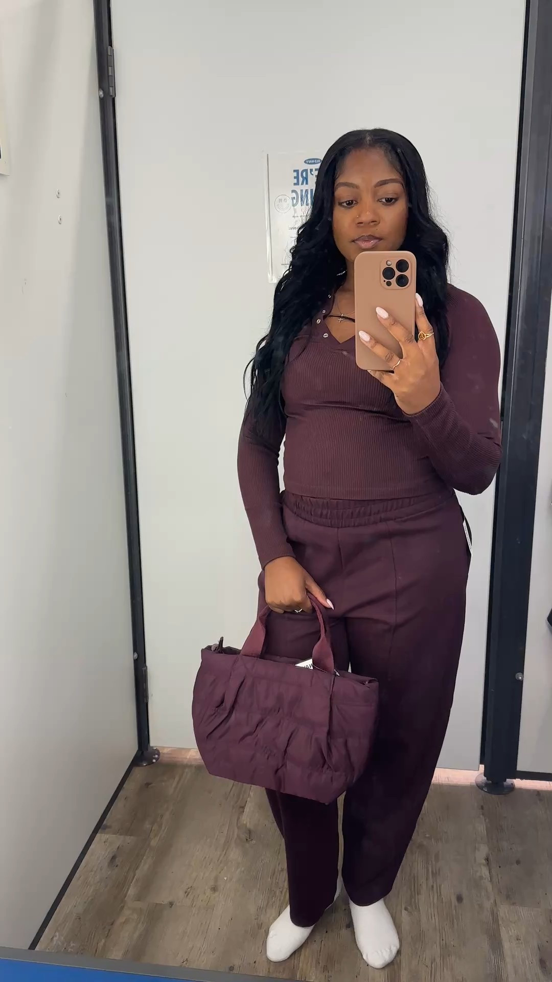 Burgundy matching set! 

#LTKSaleAlert #LTKPetite #LTKFindsUnder100