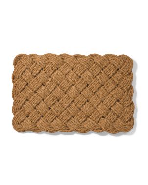 Handwoven Knotted Rope Doormat | TJ Maxx