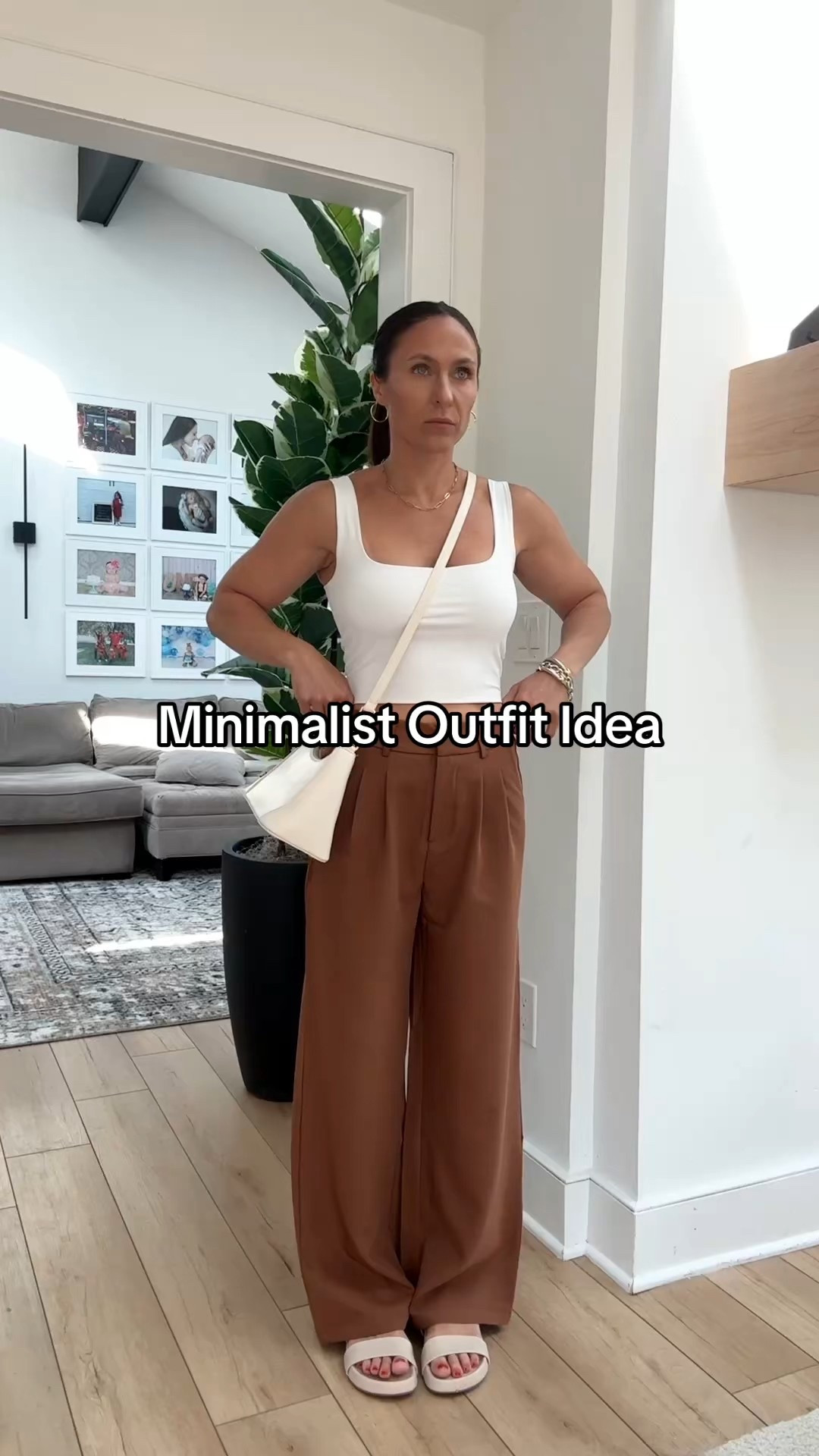 Loving these trousers from Amazon! I’m in a size small and a small in the tank top too. Minimalist outfit idea / Amazon fashion / summer outfit 

#LTKSummerEdit #LTKOver40 #LTKFindsUnder100